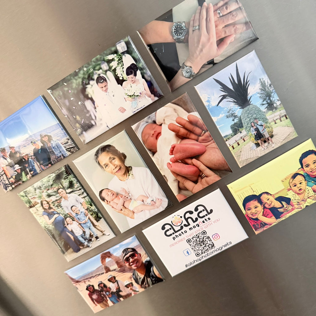 Custom Photo Magnets - 2x3" 6 Set