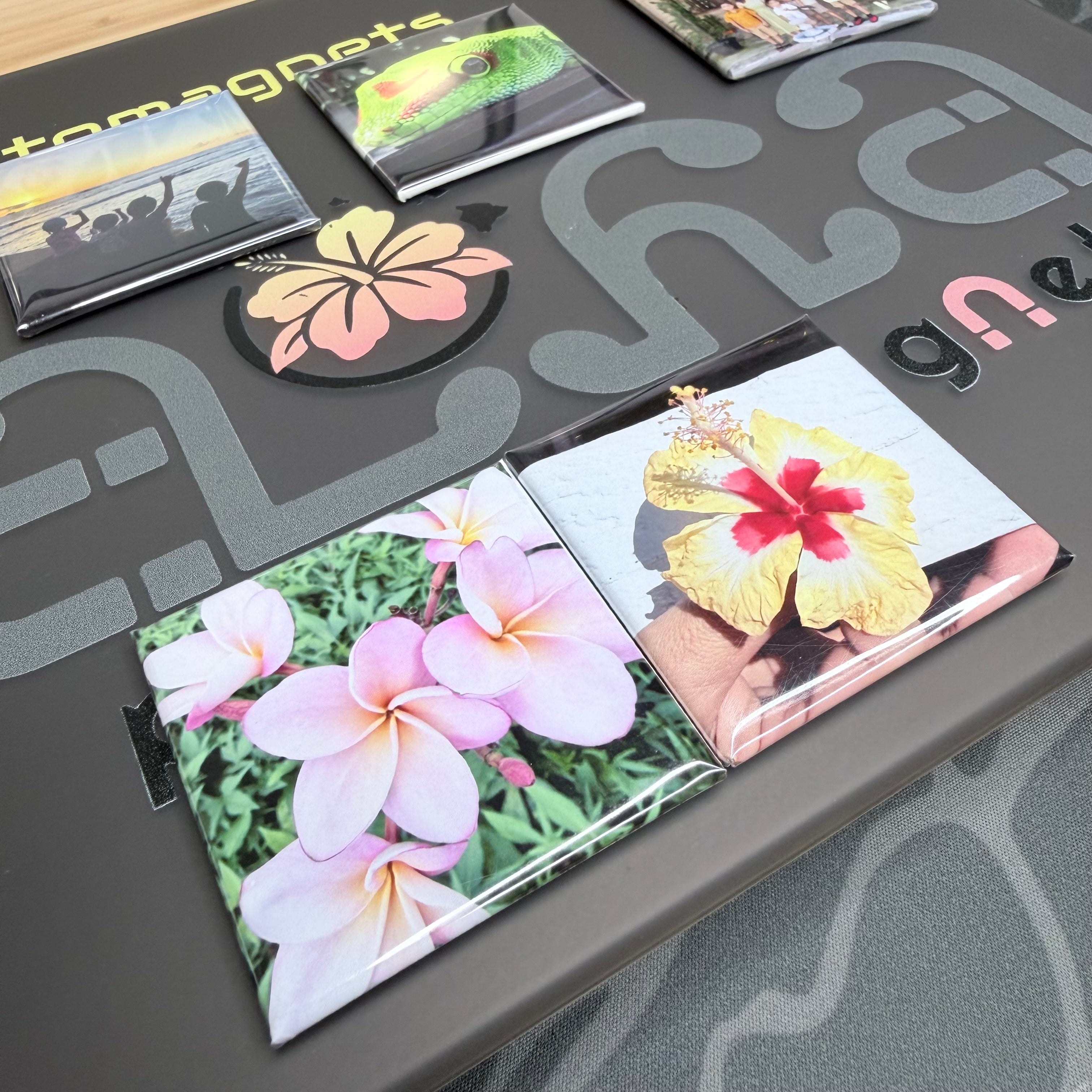 Custom Photo Magnets - 2x2" 9 Set